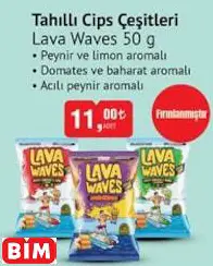 LAVA WAVES TAHILLI CİPS ÇEŞİTLERİ